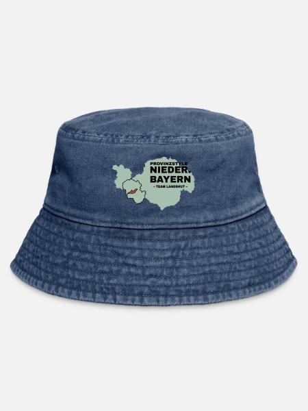 Niederbayern | LANDSHUT - Vintage Bucket Hat - Vintage Denim