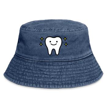 Zahn Niedlich - Vintage Bucket Hat - Vintage Denim - Vorne