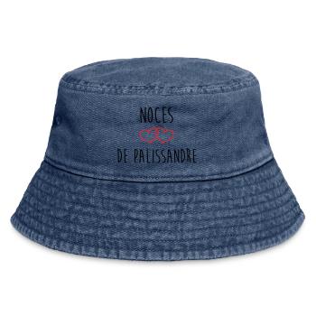 Noces de Palissandre 65 Ans Union - Bob vintage - vintage bleu jeans - Devant