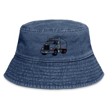 Lkw - Vintage Bucket Hat - Vintage Denim - Vorne