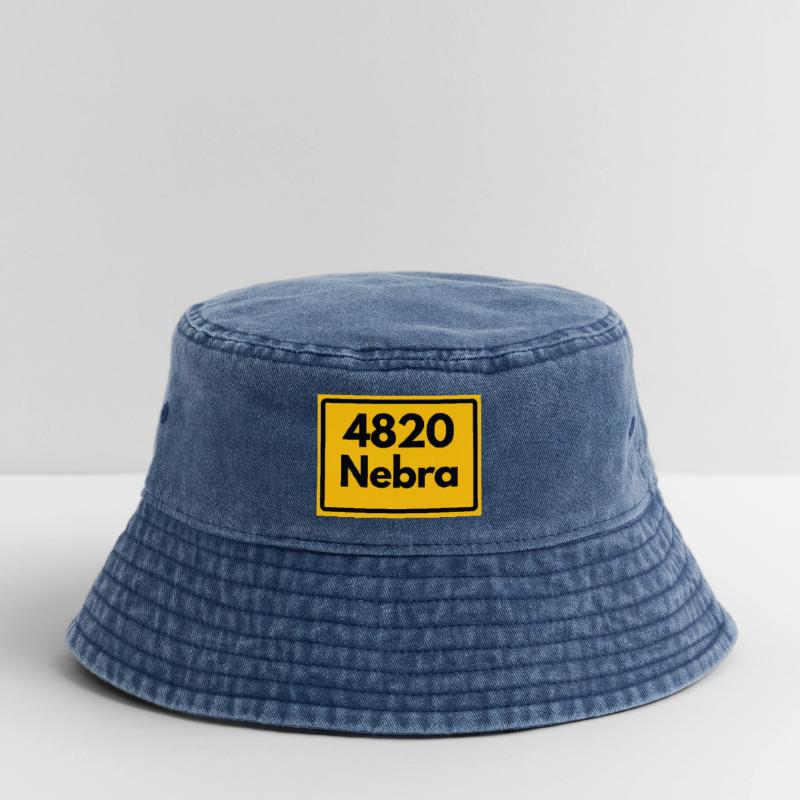 OLD POSTCODE POSTCODE 4820 NEBRA HEIMATSTOLZ Vintage Bucket Hat