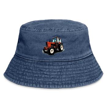 Belarus MTS 550 - Vintage Bucket Hat - vintage denim - Front