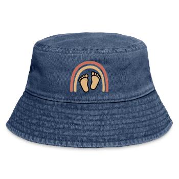 Baby Feet Rainbow Bohême - Bob vintage - vintage bleu jeans - Devant
