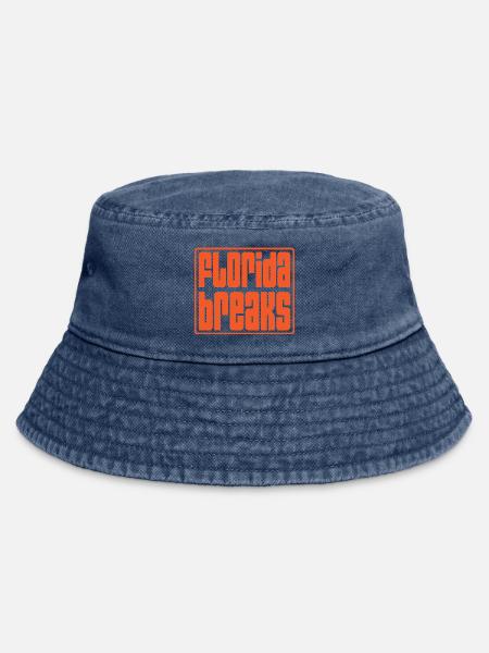 Florida bricht Breakbeat - Vintage Bucket Hat - Vintage Denim