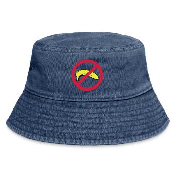 Banane verboten - Vintage Bucket Hat - Vintage Denim - Vorne