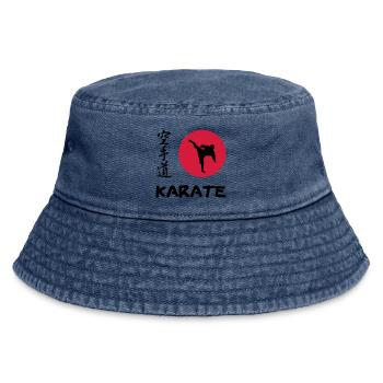 Karate - Bob vintage - vintage bleu jeans - Devant