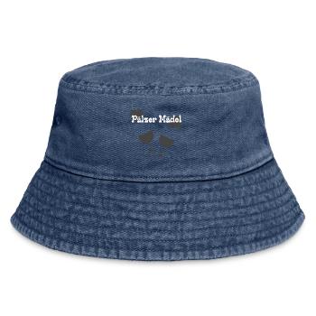 Pälzer Mädel - Vintage Bucket Hat - Vintage Denim - Vorne