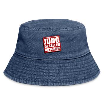 Enterrement de vie de garçon Jga bachelor - Bob vintage - vintage bleu jeans - Devant
