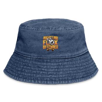 Registrierter Flex-Straftäter – Lustiges Fitness-T-Shirt - Vintage Bucket Hat - Vintage Denim - Vorne