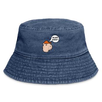 Alles gut - Vintage Bucket Hat - Vintage Denim - Vorne