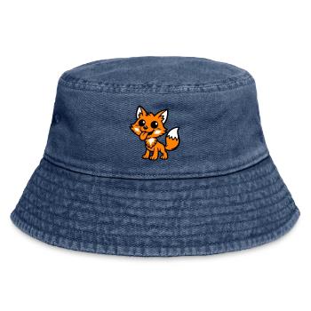 Bande dessinée Fox - Bob vintage - vintage bleu jeans - Devant
