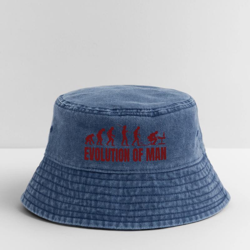 Computer PC Evolution Computer Scientist Programmer Vintage Bucket Hat