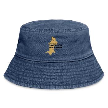 Schwaben | DONAU-RIES - Vintage Bucket Hat - Vintage Denim - Vorne