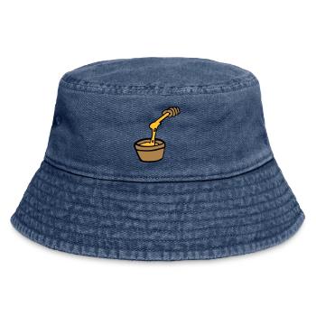 aligot fromage fondue cuisine française Cantal - Bob vintage - vintage bleu jeans - Devant