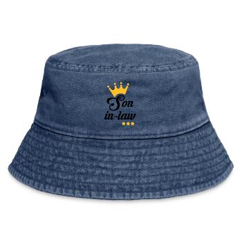 Schwiegervater Schwiegermutter Tochter Sohn - Vintage Bucket Hat - Vintage Denim - Vorne