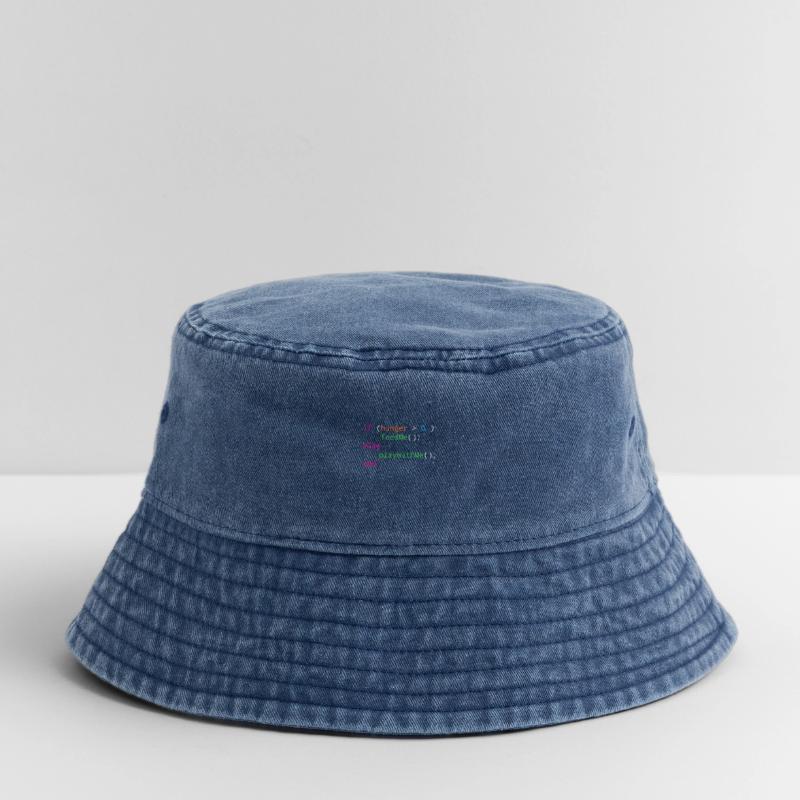 Programmierer Quellcode Hunger oder Spielen Vintage Bucket Hat