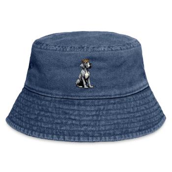 Grand Dogue Propriétaire de Dogue Grand Dane Fan de Grand Dogue - Bob vintage - vintage bleu jeans - Devant