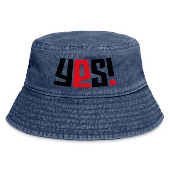 Ja! - Vintage Bucket Hat - Vintage Denim - Vorne