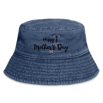 Fête des mères - Bob vintage - vintage bleu jeans - Devant