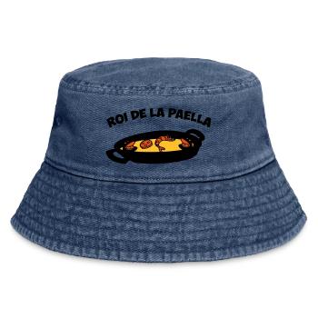 roi de la paella - Vintage Bucket Hat - Vintage Denim - Vorne