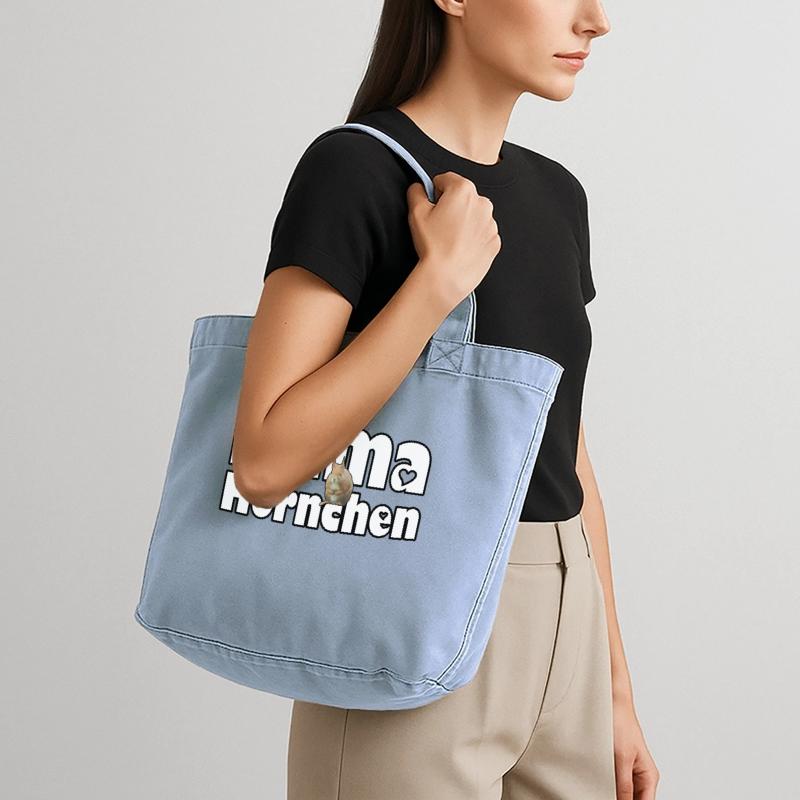 Mama Eichhörnchen Mutter Tier Muttertag Spruch Vintage-Washed Shopper
