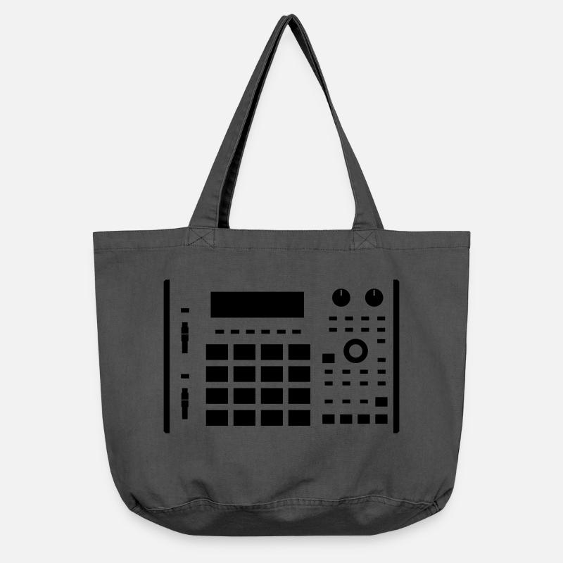 MPC 1000 white - Vintage-washed Shopper - vintage black