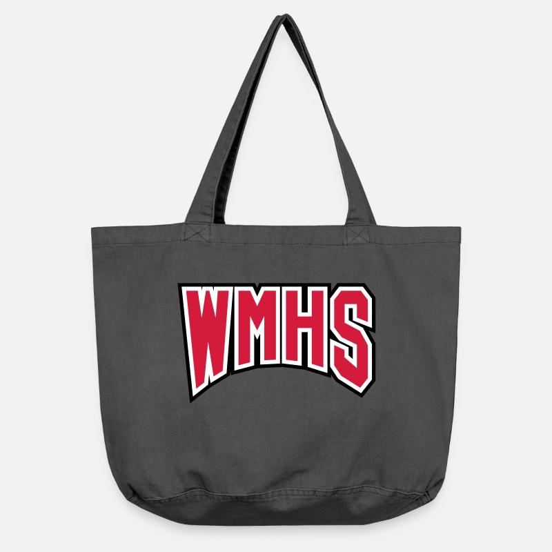 WMHS - Vintage-Washed Shopper - Vintage Schwarz