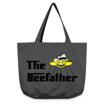 The Beefather - Vintage-Washed Shopper - Vintage Schwarz - Vorne