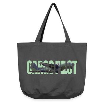 Cargo pilot C-160 - Vintage-Washed Shopper - Vintage Schwarz - Vorne