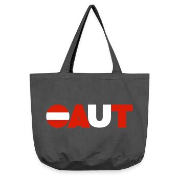Autriche - Sac cabas vintage délavé - noir vintage - Devant