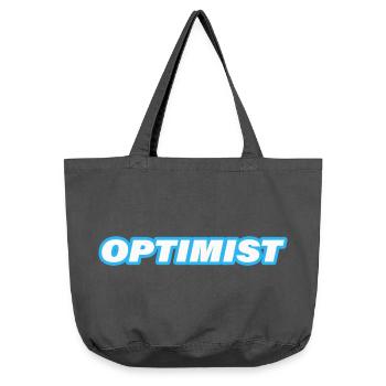 OPTIMIST - Vintage-Washed Shopper - Vintage Schwarz - Vorne