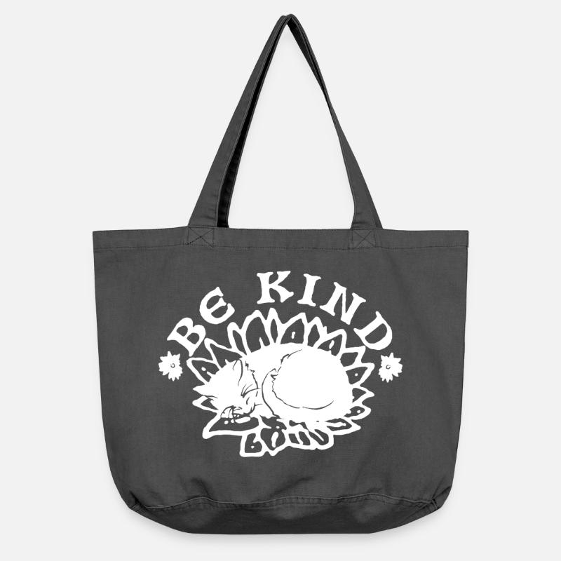SEI FREUNDLICH - Vintage-Washed Shopper - Vintage Schwarz