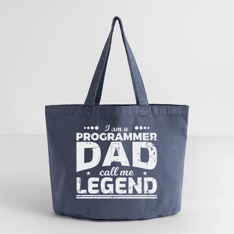 Coder Dad Vintage-washed Shopper