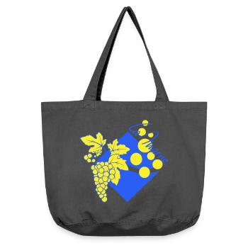 Logo revisited the Marne - Vintage-washed Shopper - vintage black - Front