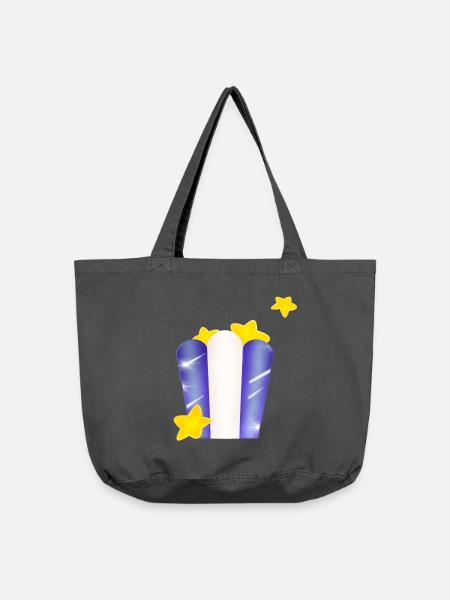Star-Tasche! - Vintage-Washed Shopper - Vintage Schwarz