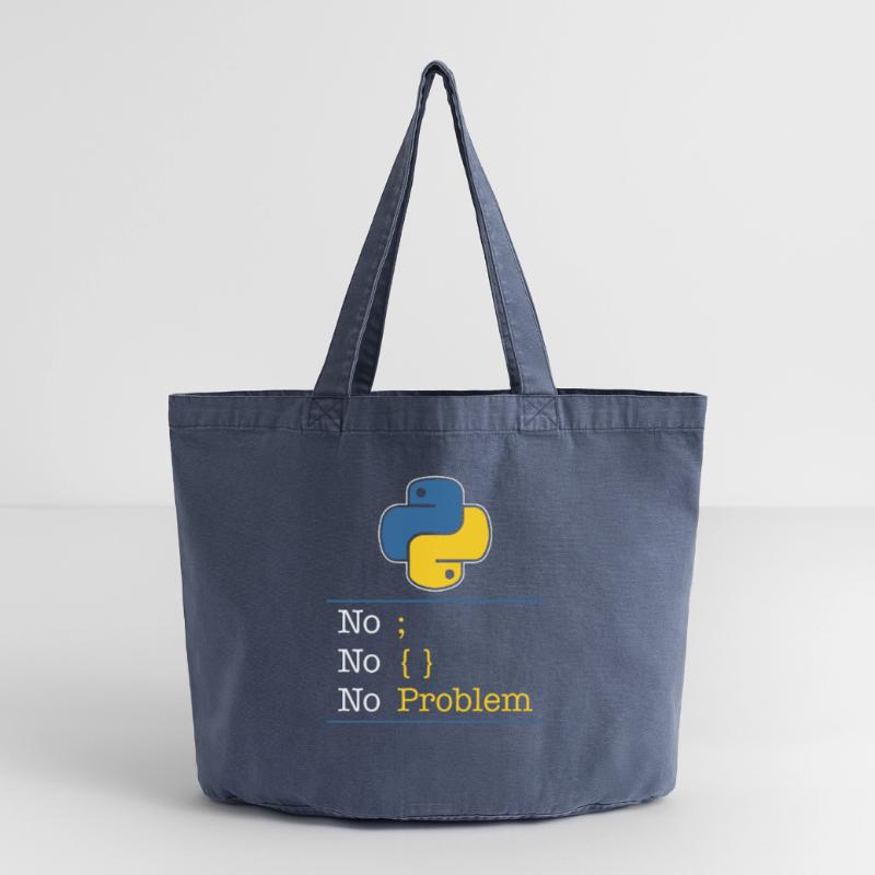 Python no problem Vintage-washed Shopper