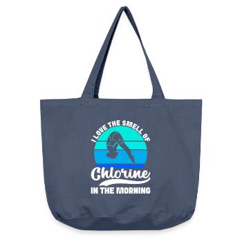 Diving diving board - Vintage-washed Shopper - vintage denim - Front