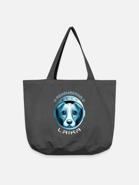 Laika - Vintage-Washed Shopper - Vintage Schwarz