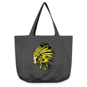 indianer - Sac cabas vintage délavé - noir vintage - Devant