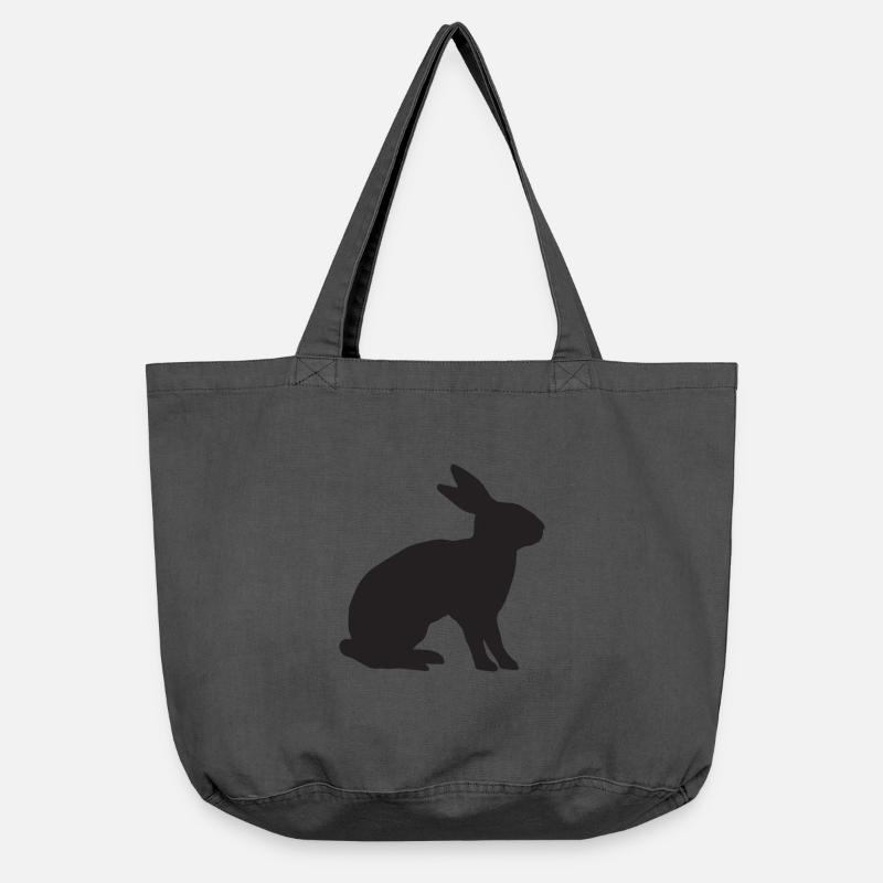 Rabbit - Vintage-washed Shopper - vintage black