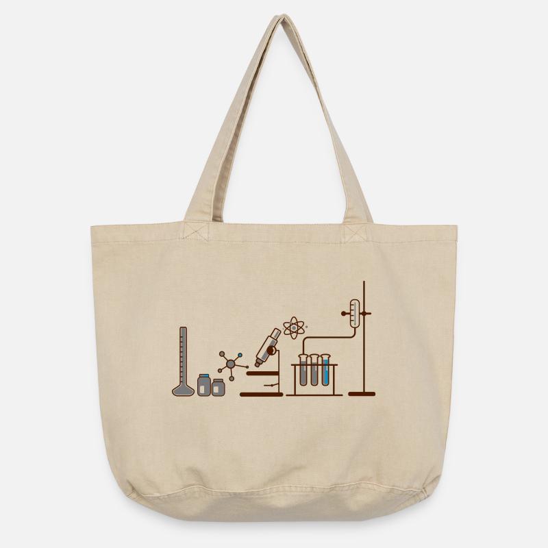 chimie - Sac cabas vintage délavé - sable vintage 