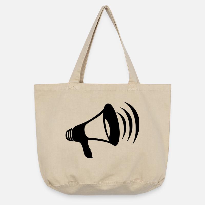 Megaphon - Vintage-Washed Shopper - Vintage Sand 