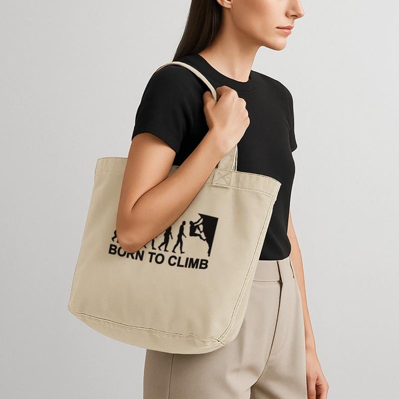Evolution Klettern Vintage-Washed Shopper