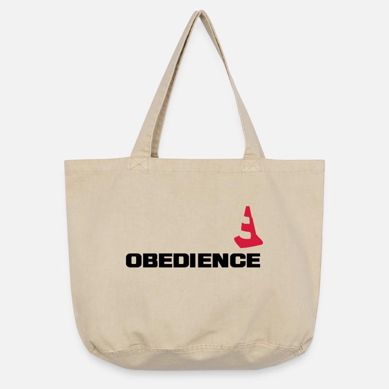 Obedience mit Pylone - Vintage-Washed Shopper - Vintage Sand 