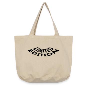 limited_edition - Sac cabas vintage délavé - sable vintage  - Devant