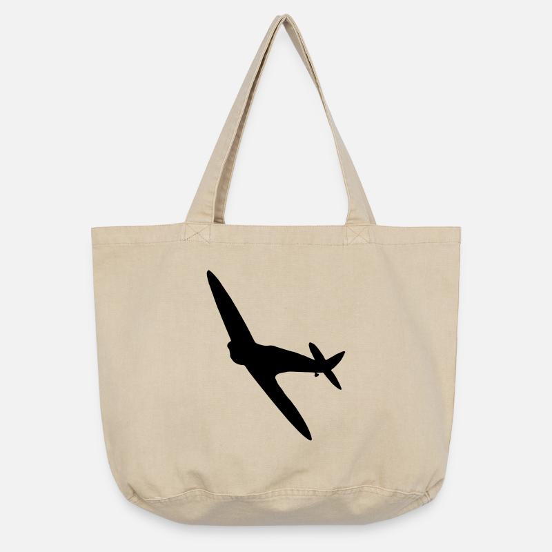 Spitfire Silhouette - Vintage-washed Shopper - vintage sand 