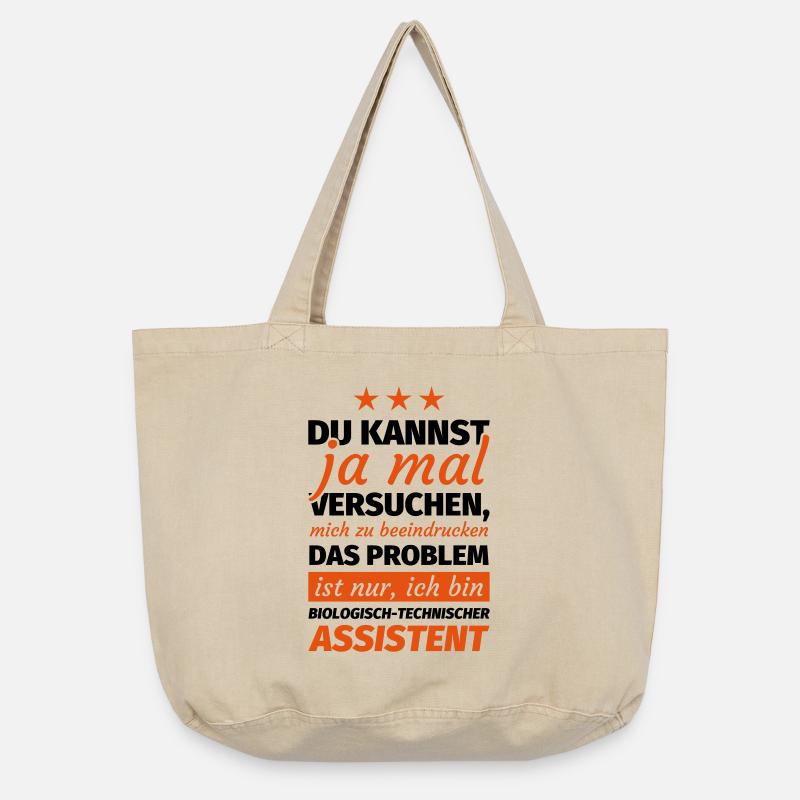 Biologisch-technischer Assistent - Vintage-Washed Shopper - Vintage Sand 