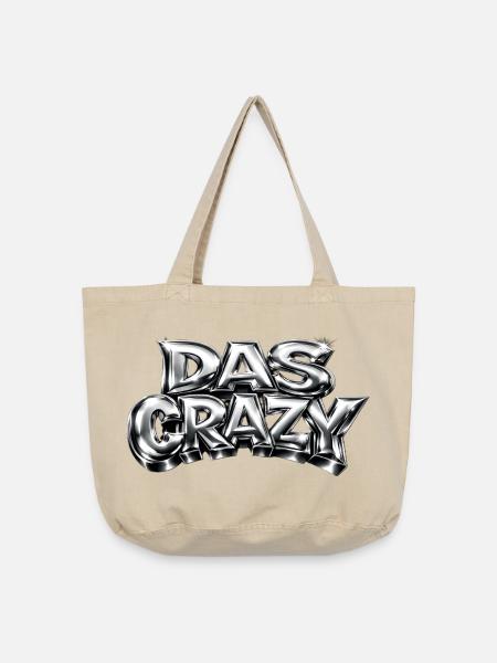 Das Crazy - Jugendwort Trend - Vintage-Washed Shopper - Vintage Sand