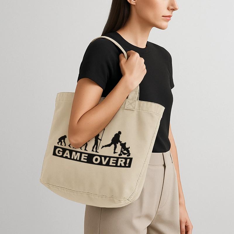 evolution_daddy Sac cabas vintage délavé