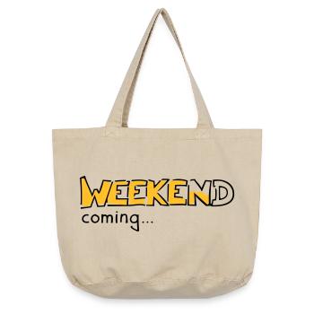 Weekend - Vintage-washed Shopper - vintage sand  - Front
